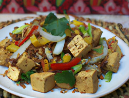 burmese tofu salad