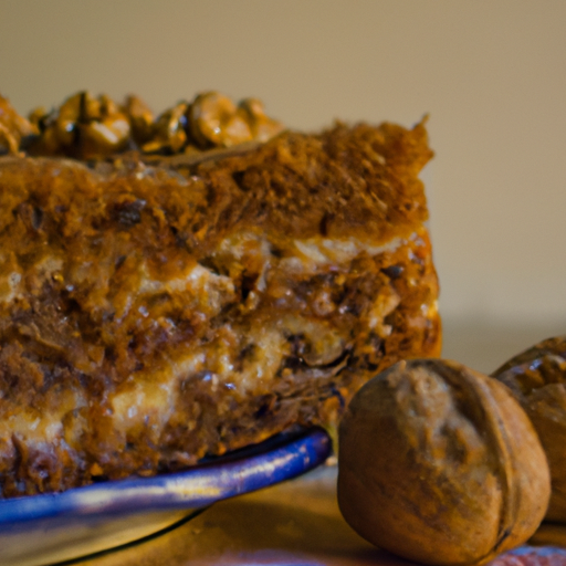 greek walnut cake