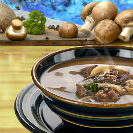 beefy mushroom soup