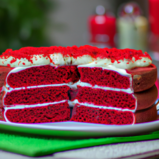 big red cake