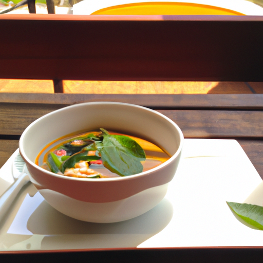 thai basil soup