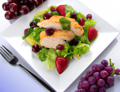 berry grape chicken salad