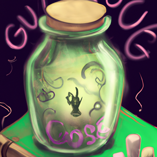 good luck spell jar