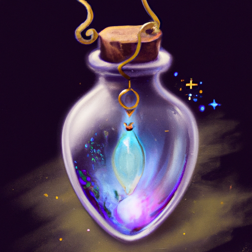 spell jar necklace