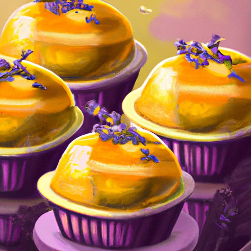 Honey lavender cupcakes