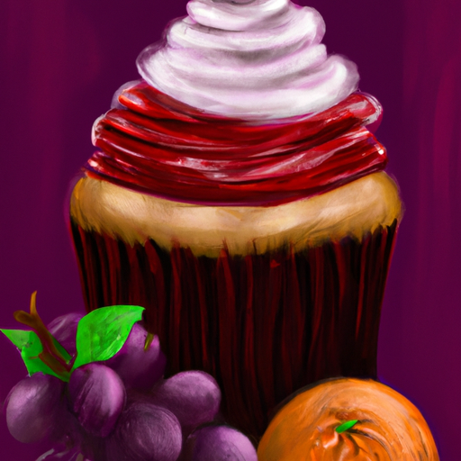 sangria cupcake