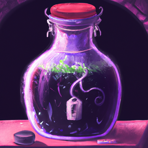luck spell jar