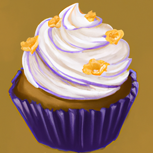 earl grey cupcake