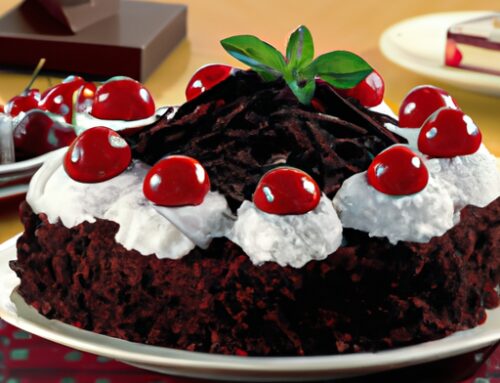 black forest cake recipe masterchef