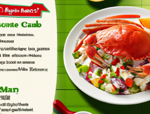 golden corral crab salad