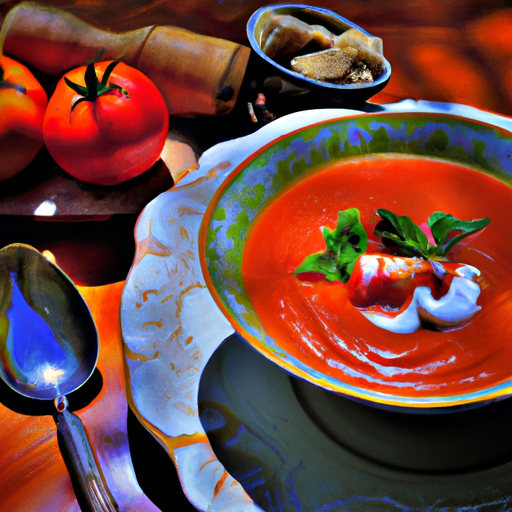 raw tomato soup