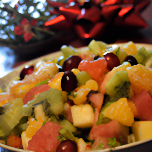 christmas fruit salad