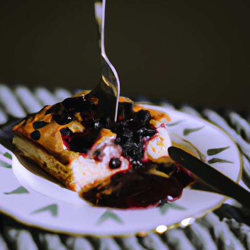 blueberry jam cake