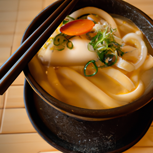 korean udon soup